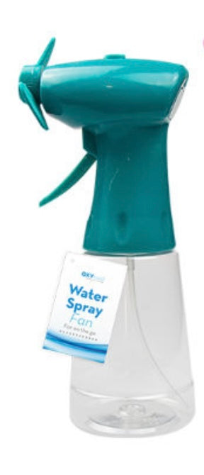 Water spray fan