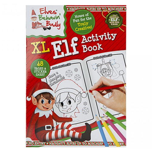 Elf activity book