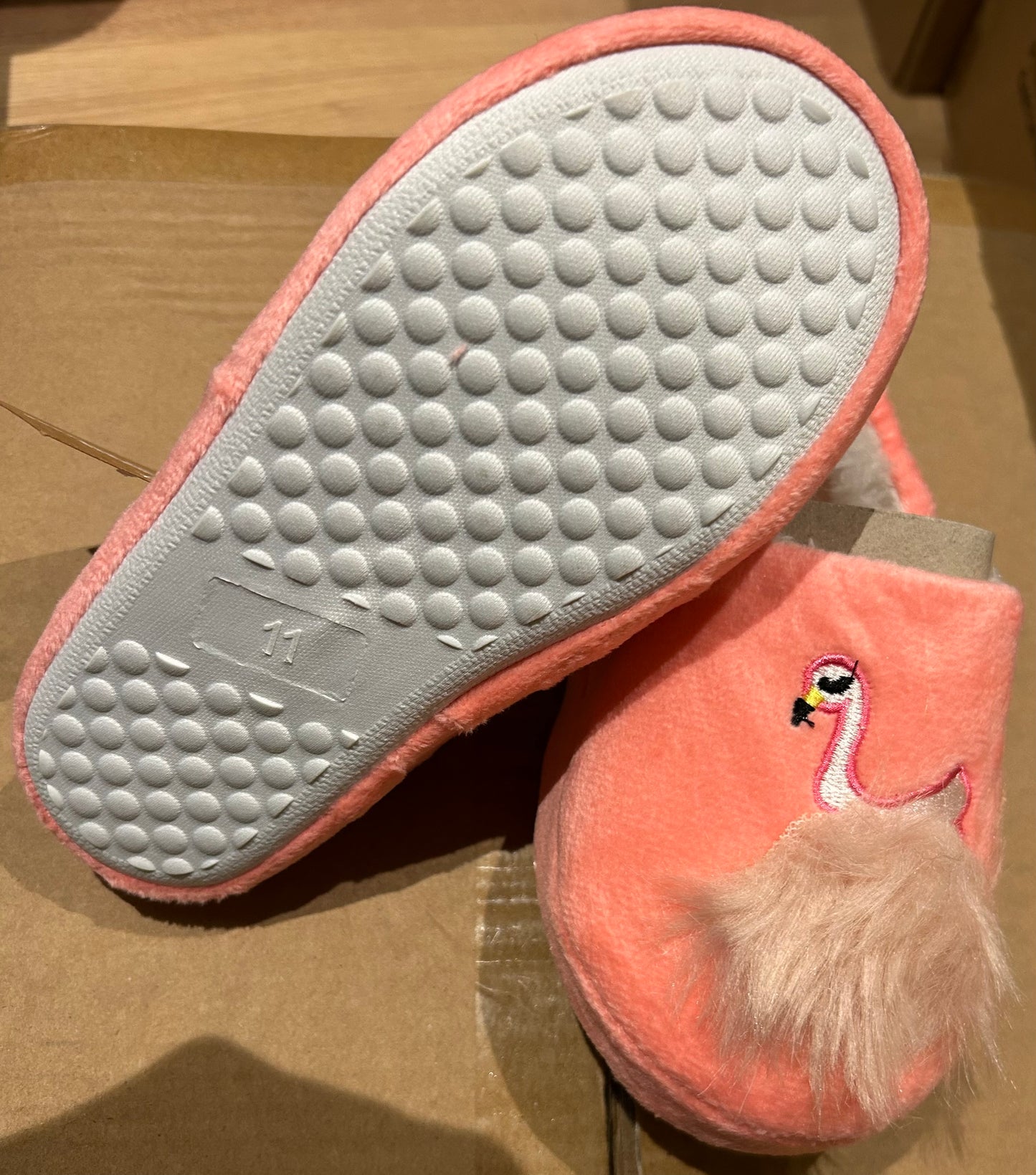 Kids Flamingo Slipper