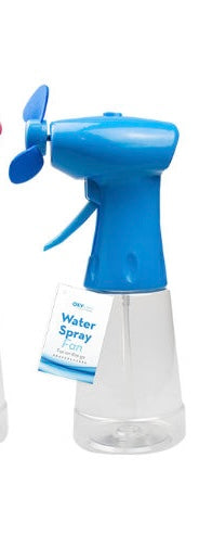 Water spray fan