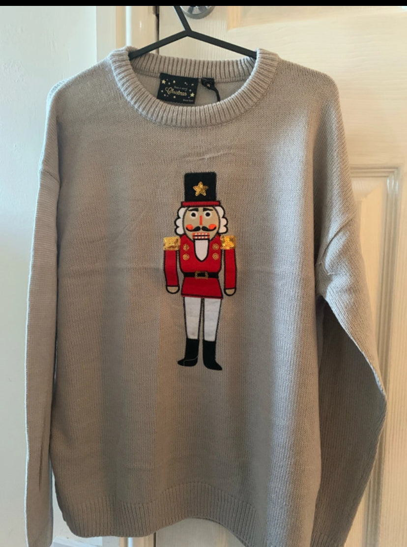 Ladies nutcracker jumper