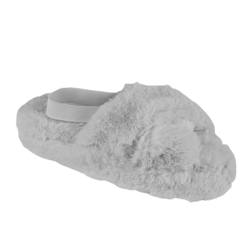 Ladies fluffy slippers