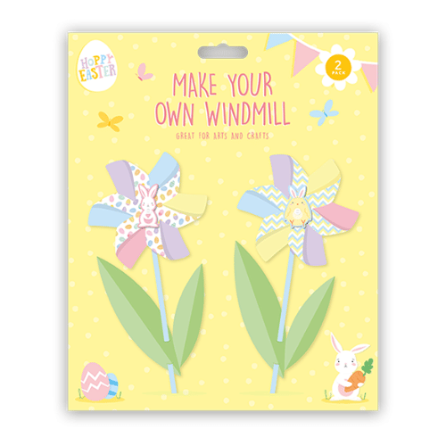 Make Your Own Easter Windmill 2 Pack