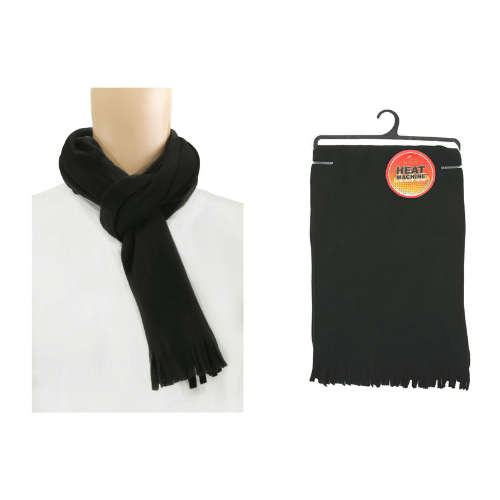 Mens Heat Machine Thermal Tassle Scarf