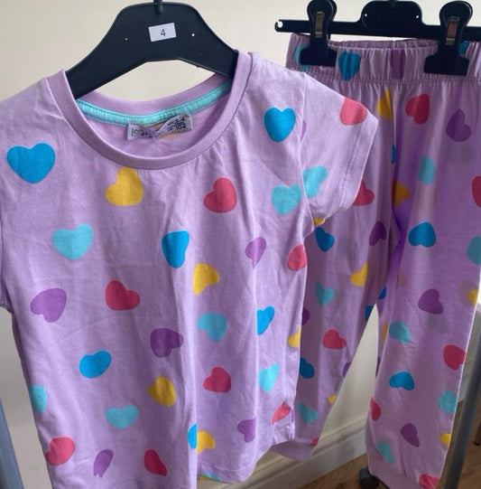 Girls 2 piece pjs