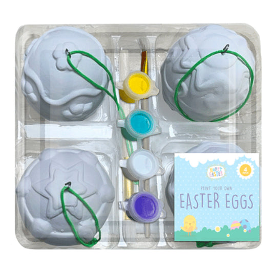 Paint Your Own Easter Eggs 4 Pack
