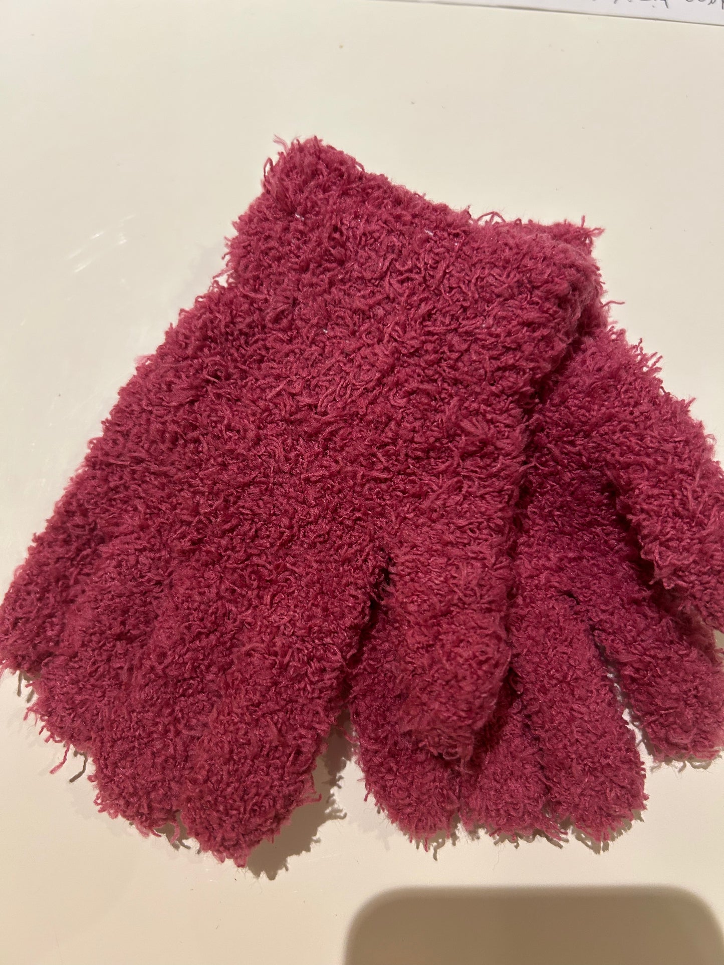 Girls thermal snow soft gloves