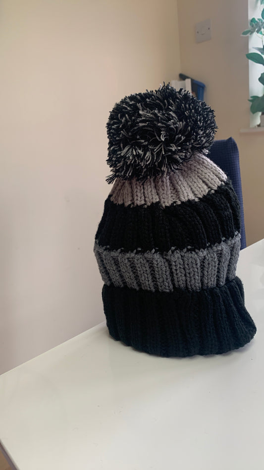 Boys thermal Pom Pom hats